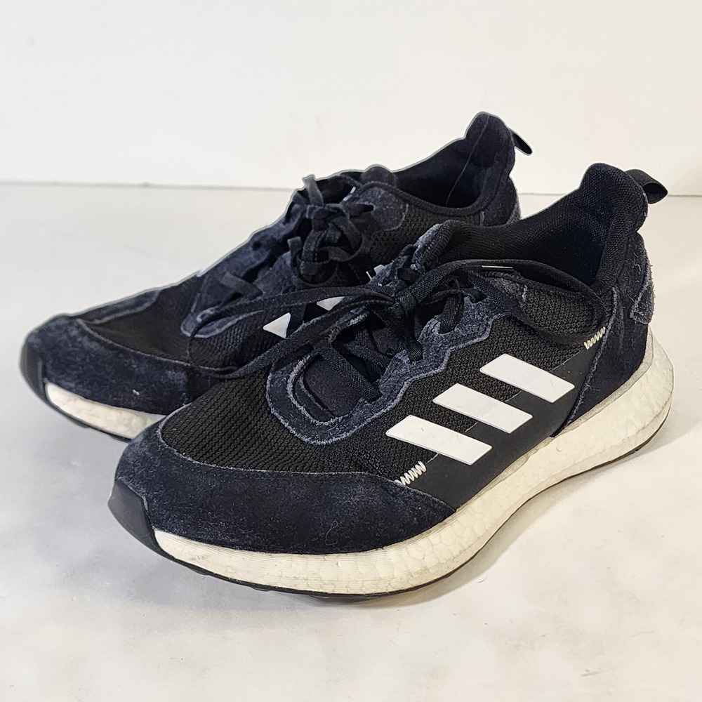 Adidas Rapidalux S&L Boost Running Shoes Mens‎ Size 7 Black Athletic Sneakers